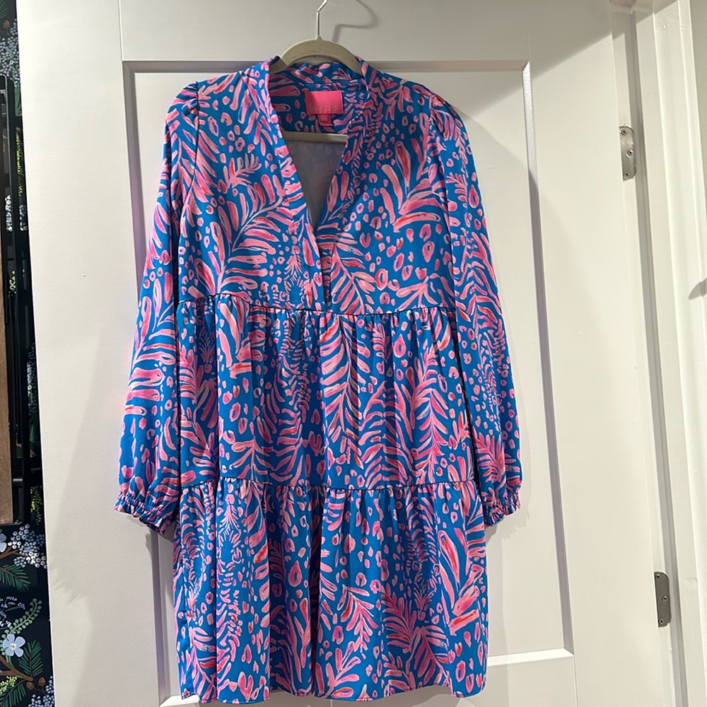 Lilly Pulitzer long sleeve short dress